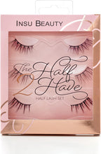 Load image into Gallery viewer, Insu Beauty Half 3/4 Re-useable Luxury Eyelashes - 3 Pairs